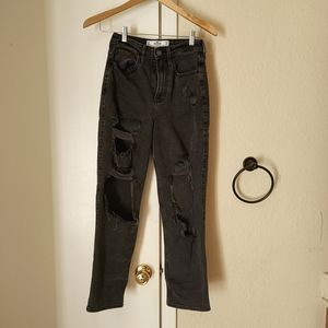 Hollister Curvy Ultra High Rose Jeans